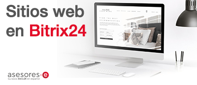 Sitios web en Bitrix24